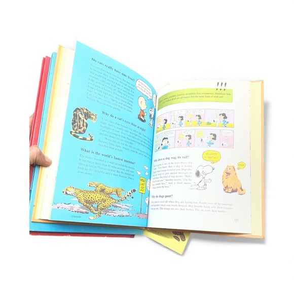 CHARLIE BROWN'S
'CYCLOPEDIA Set of 4 vintage 1980’s hardcover books - Picture 8 of 10